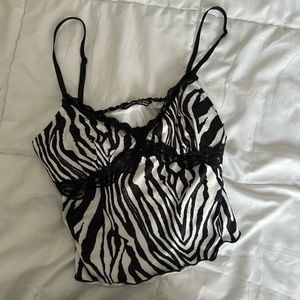 Zebra Tank Top